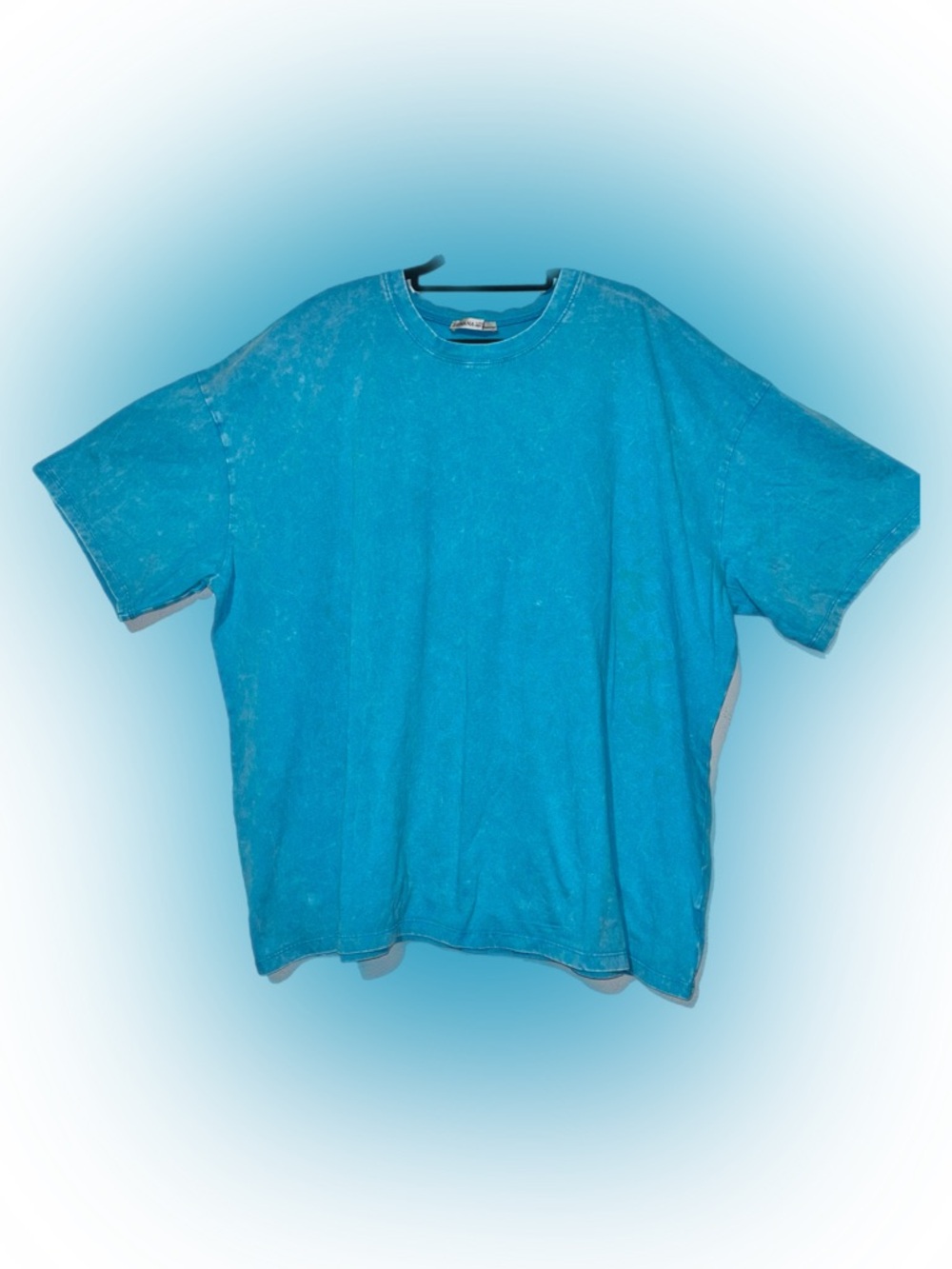 Zenana Outfitters Short Sleeve Crewneck Oversixed T-Shirt - Teal NWOT